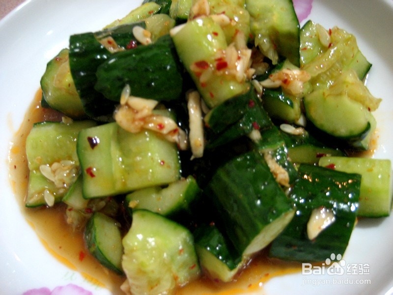 拍黄瓜的做法