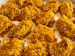 杏鲍菇版鸡米花