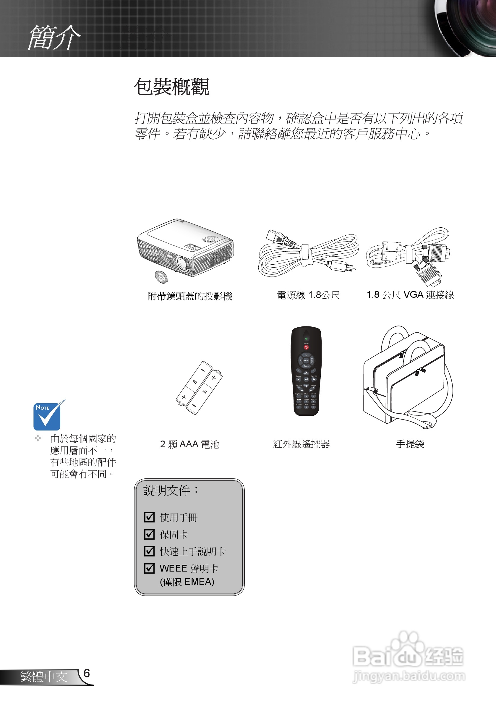 奥图码EX539投影机使用说明书:[1]