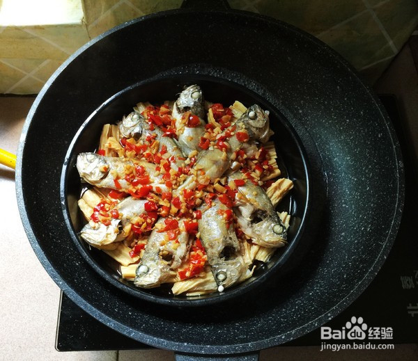 腐竹蒸小黄鱼的制作方法