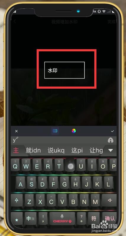 视频怎么加水印