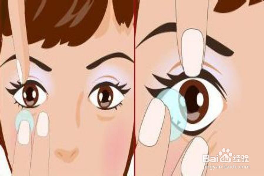 如何正确佩戴隐形眼镜呢
