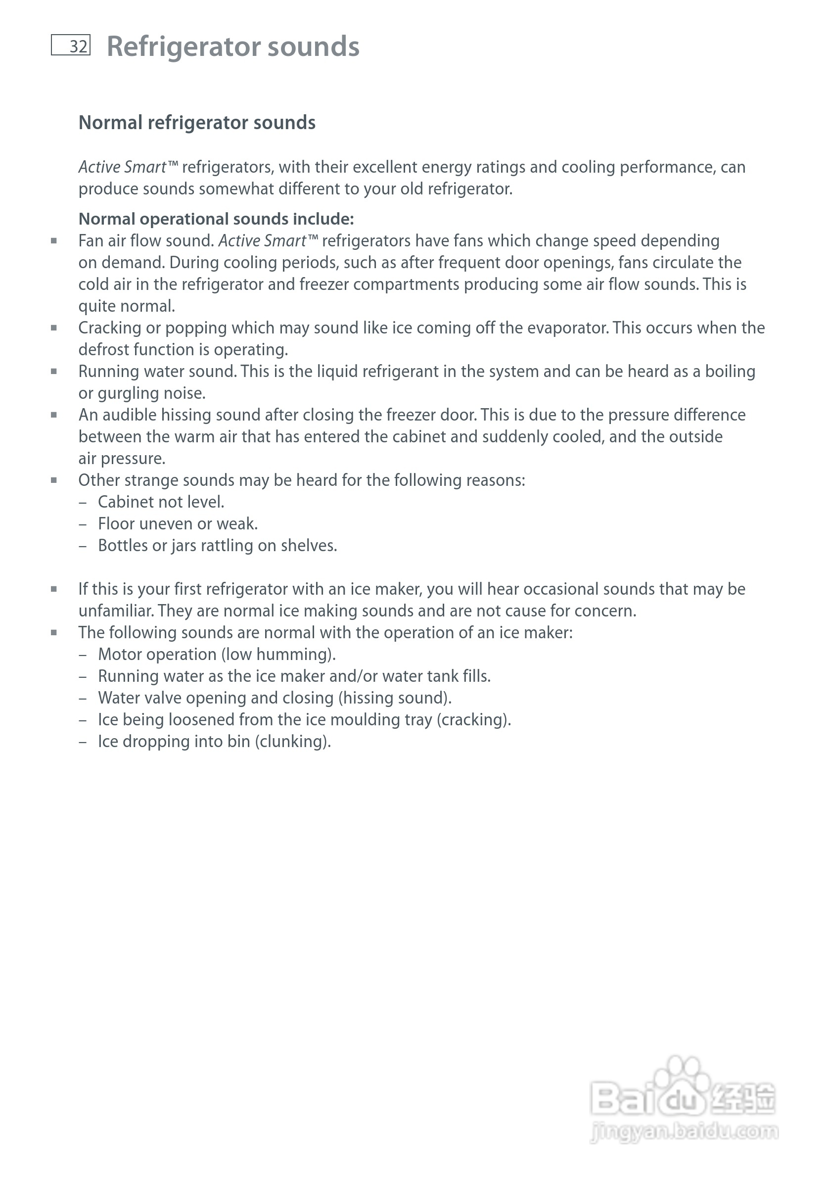 斐雪派克E442BRXFDU2冰箱说明书:[4]