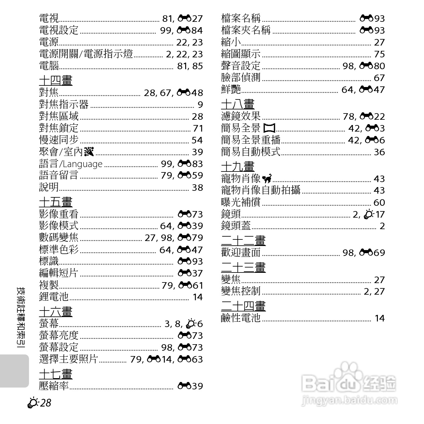 尼康COOLPIX L610数码相机使用说明书:[25]