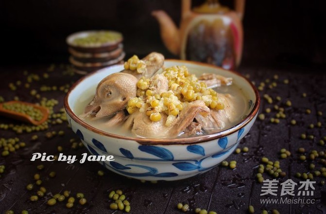 绿豆鸽子汤的做法