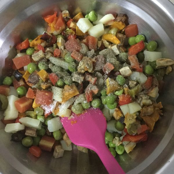 意式蔬菜面包卷