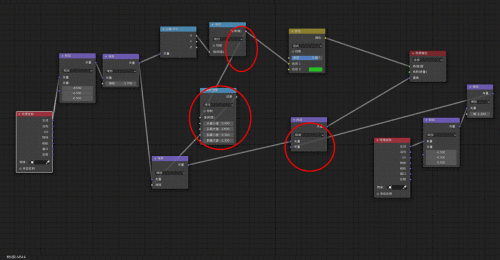 Blender如何给节点连接线快速打断点转弯连接 百度经验