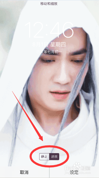 苹果手机怎么设置动态壁纸?