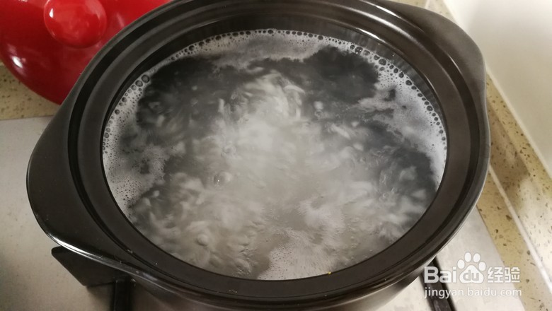 时蔬海参粥的做法