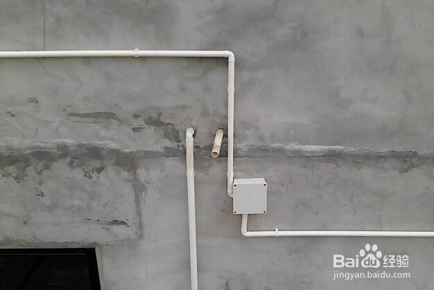 怎么水平布监控线、网线