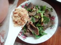 香菜拌牛肉的美味做法