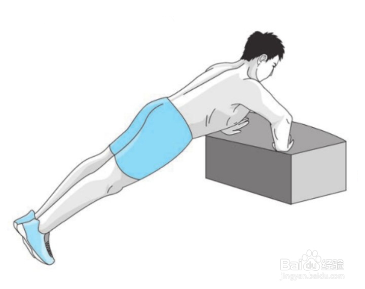 【怎么徒手塑造锻炼完美胸肌】之上斜俯卧撑