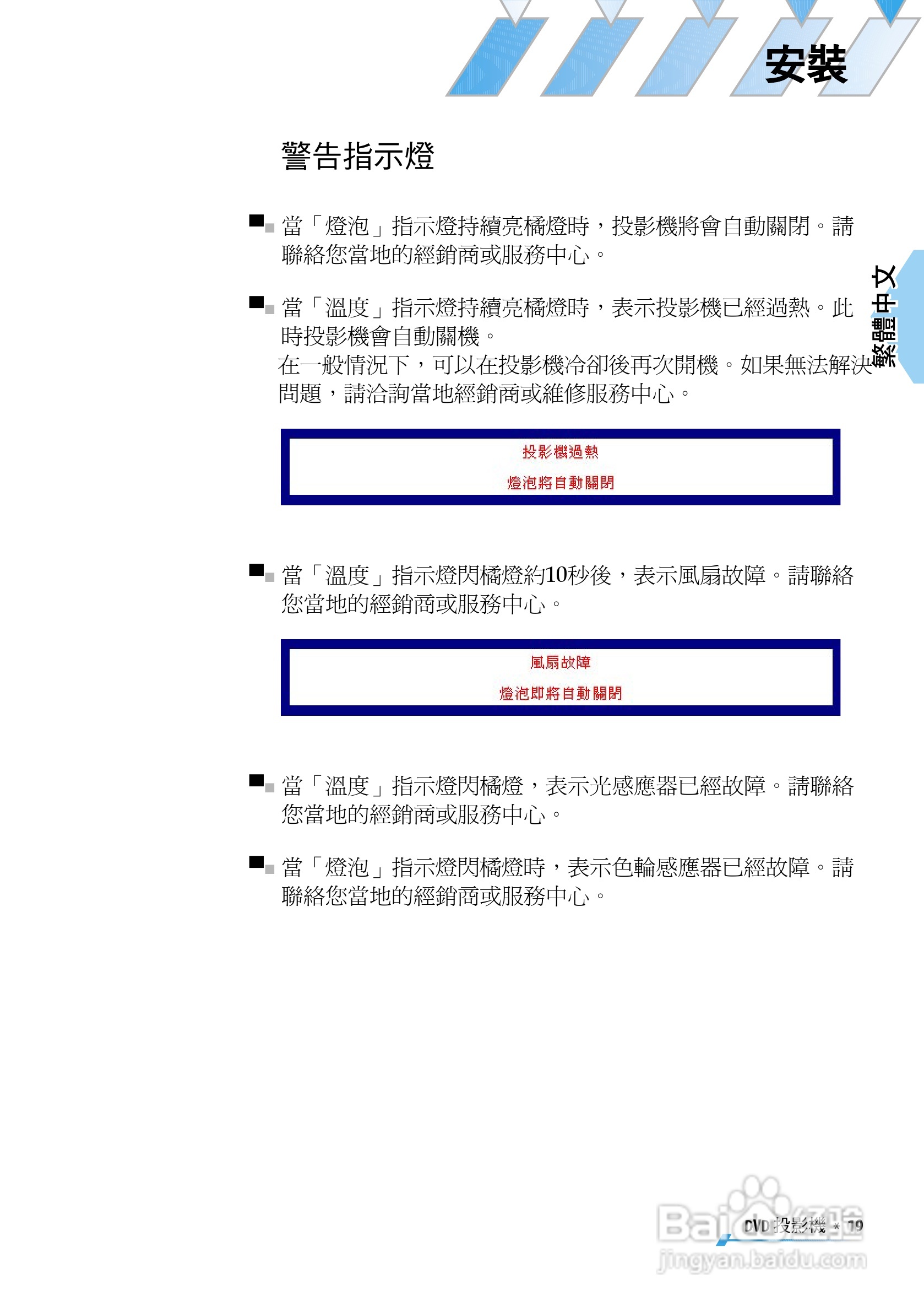 奥图码 U2投影机说明书:[3]