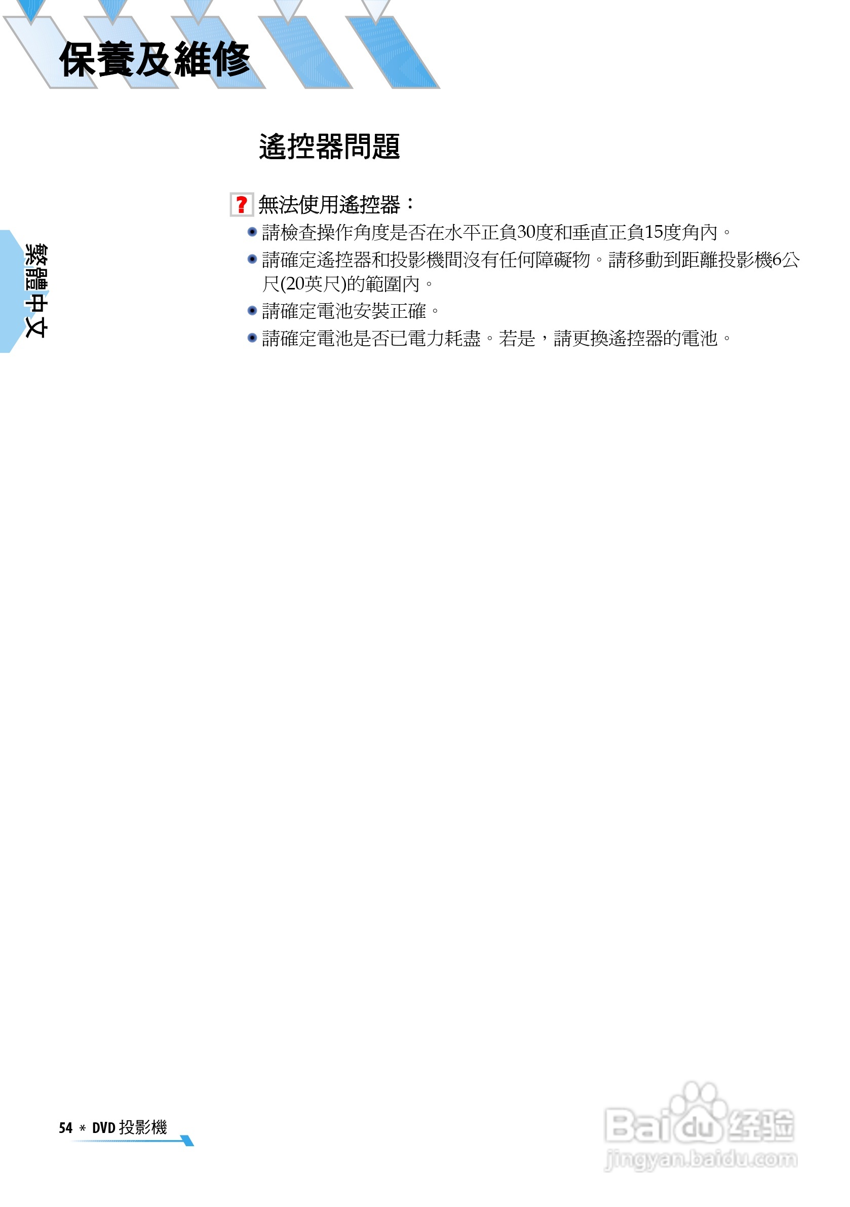 奥图码 U2投影机说明书:[6]