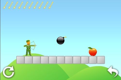 红军射苹果1至10关全攻略