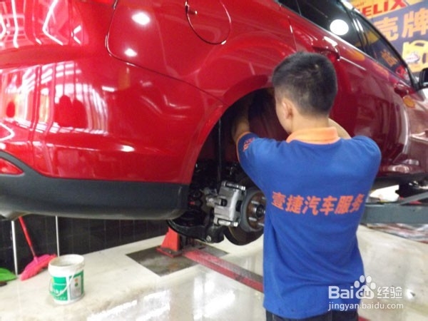 底盘防护，福克斯底盘装甲施工