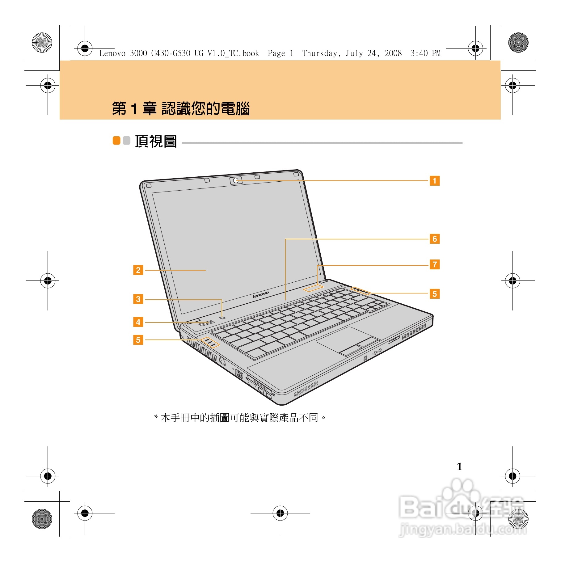 联想Lenovo 3000 G530笔记本电脑使用说明书:[1]