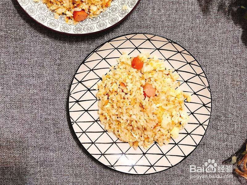 德式香肠蛋炒饭怎么做