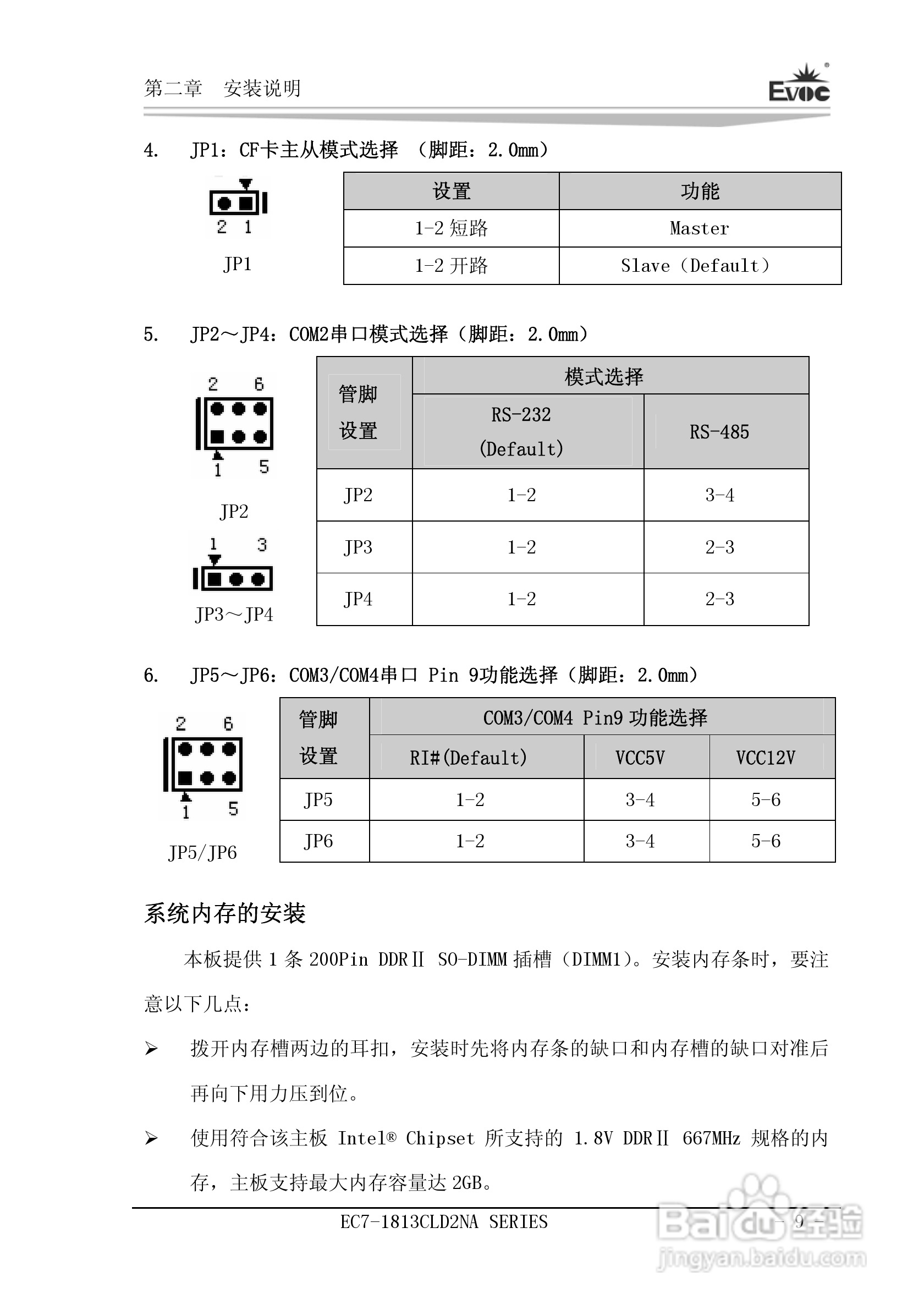 研祥Mini-ITX主板EC7-1813CLD2NA说明书:[2]