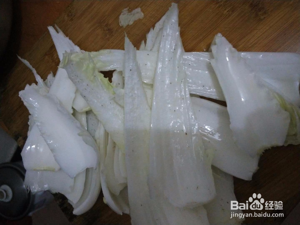 素炒大白菜怎么做