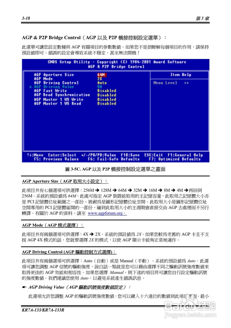 KR7A-133KP7A-133R主机板使用手册:[5]