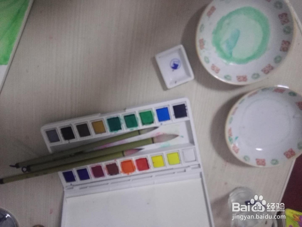 水彩画经验分享之荷花宝宝