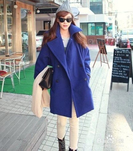大衣+修身裤 冬季最佳显瘦搭配方案
