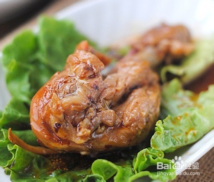 【豆豉酱蒸鸡腿】