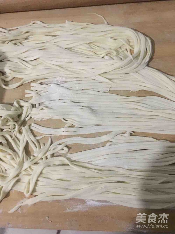 自制素版炸酱面