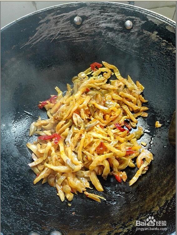 怎样素炒榨菜好吃