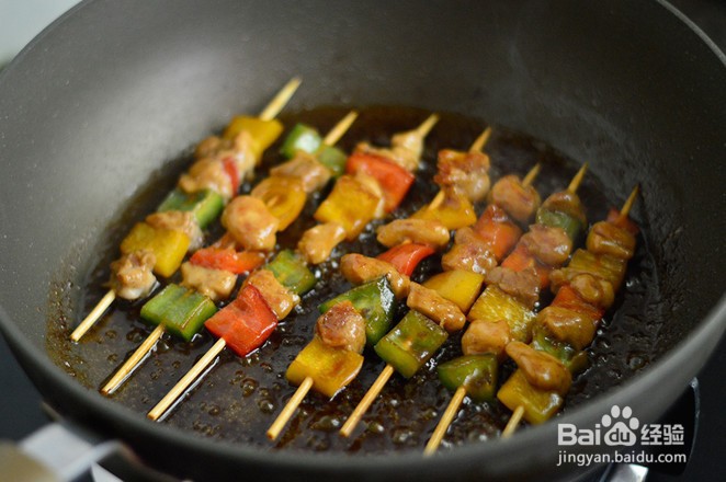 照烧鸡肉串的做法
