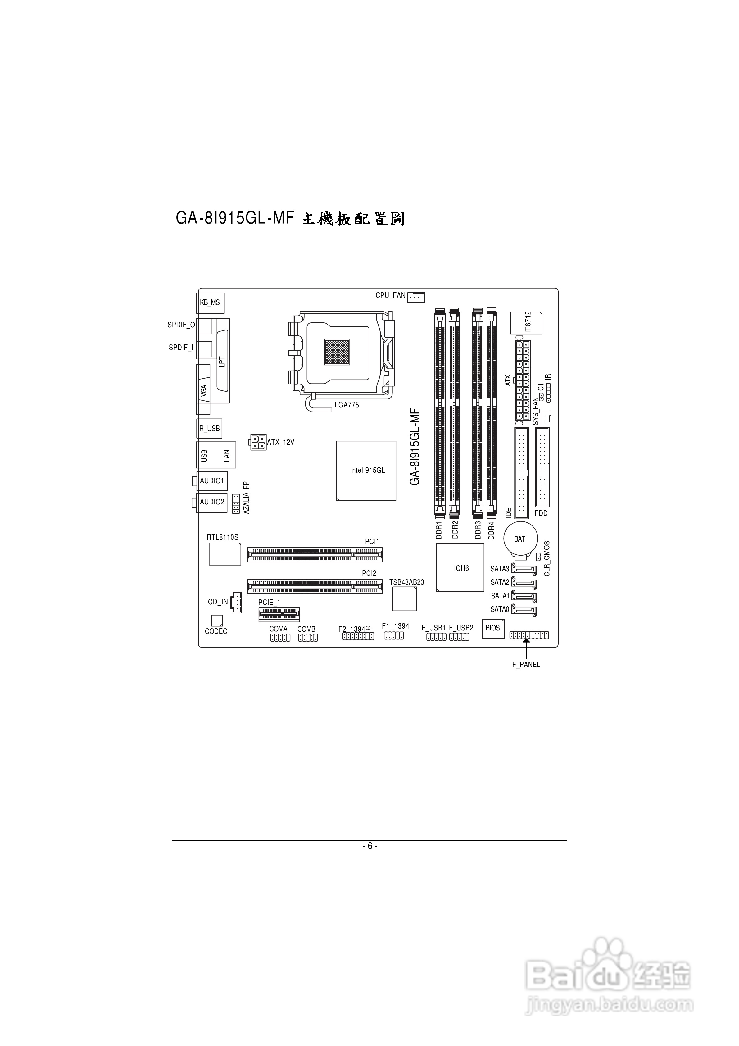 技嘉 GA-8I915GL-MF主板说明书:[1]