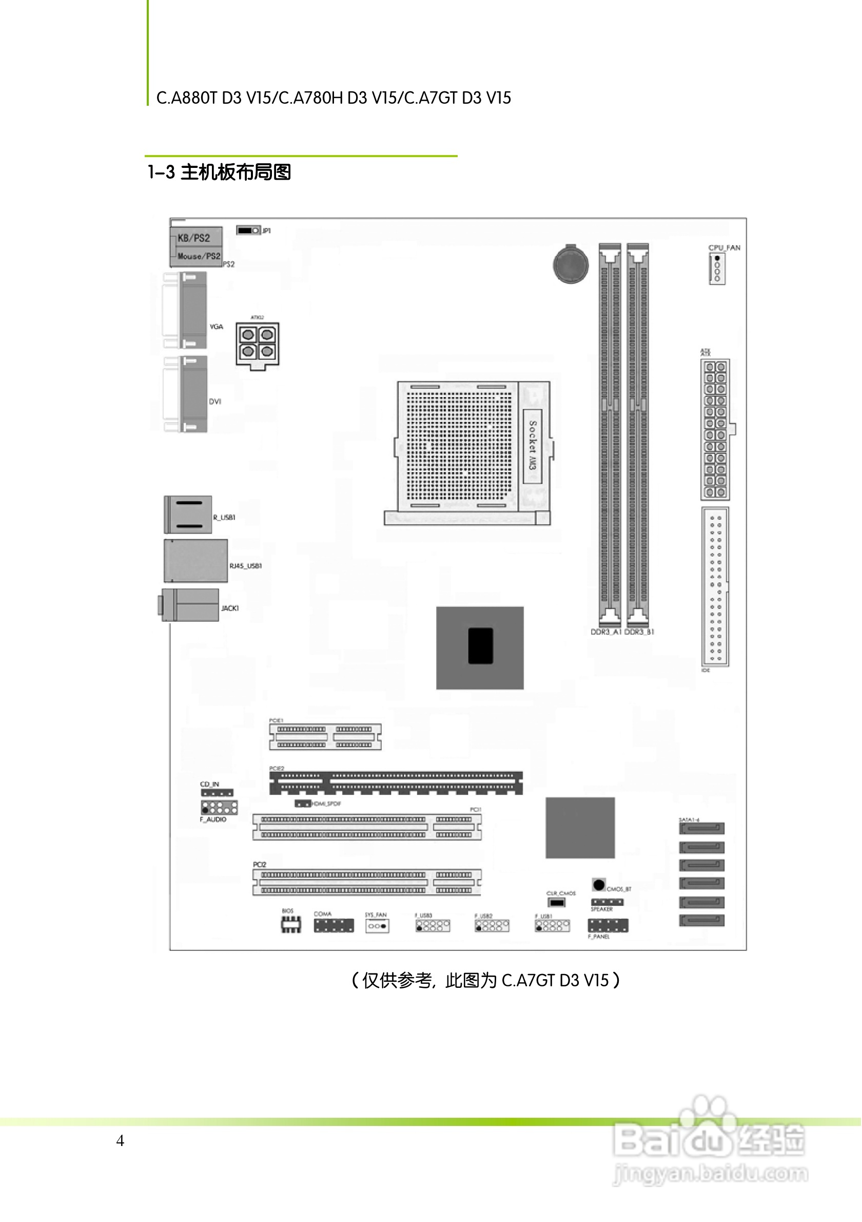 七彩虹ColorfulC.A780H D3 V15主板使用手册:[1]