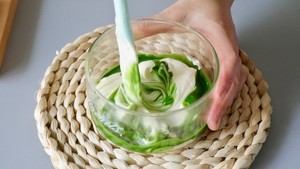 抹茶大理石吐司的做法