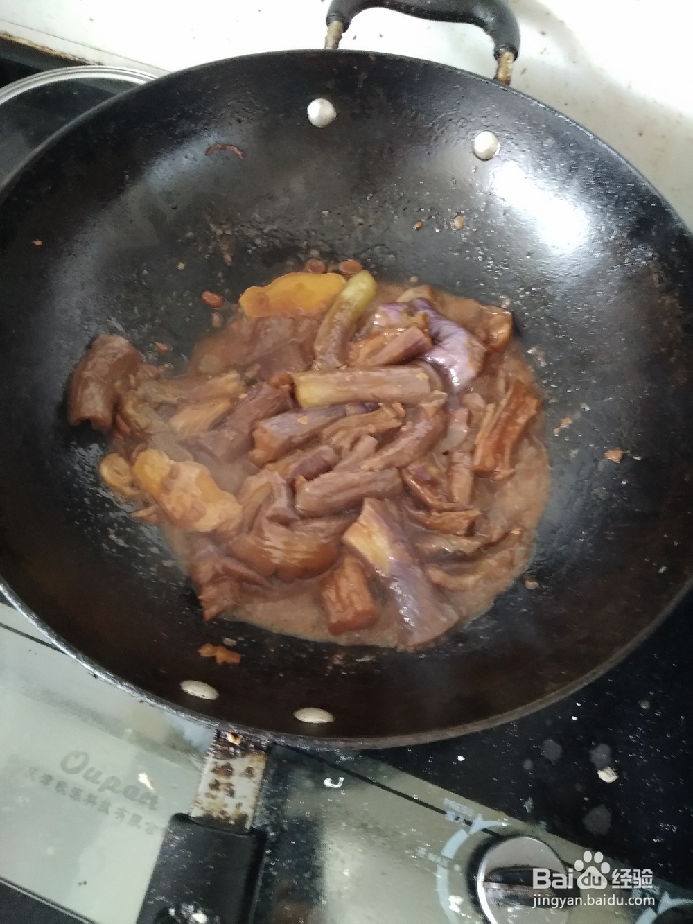 酱炖手撕茄子