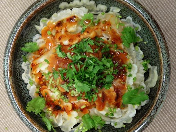 冰镇苦瓜佐酸辣酱