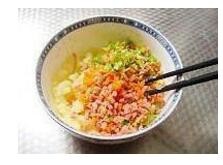 土豆火腿健康饼