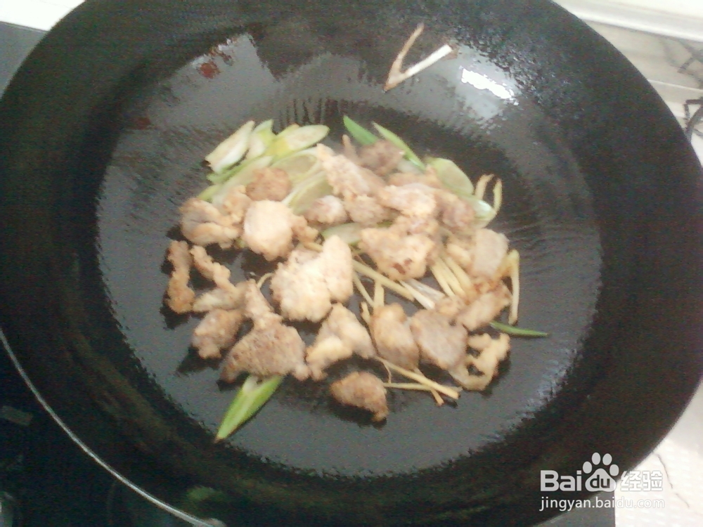 杏鲍菇炒小酥肉