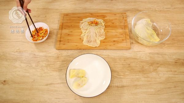 金瓜木耳白菜卷
