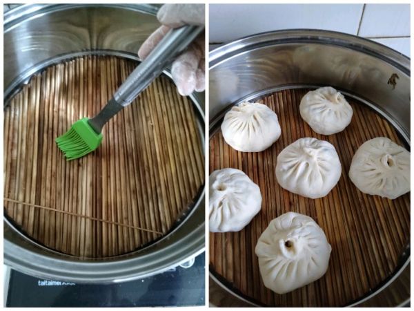 豆腐粉条素包子