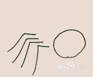 手绘简笔画之蜘蛛的画法