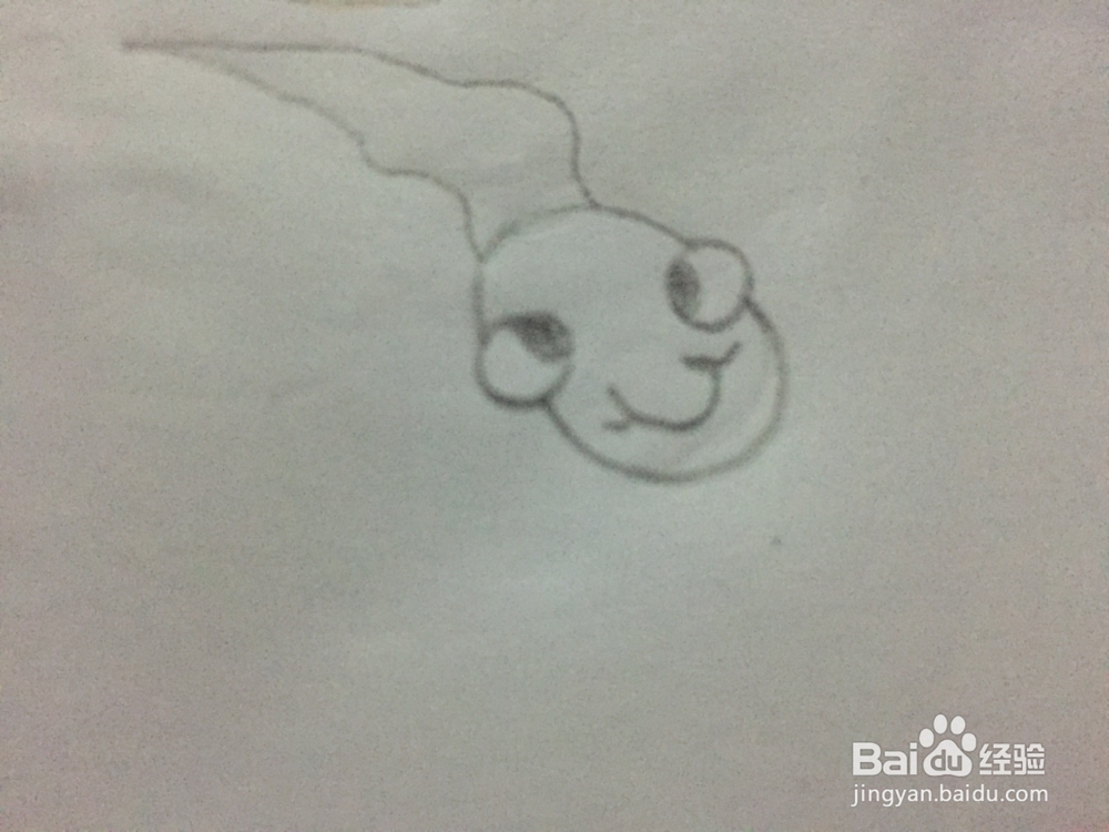 画画——画一只奇怪的蝌蚪