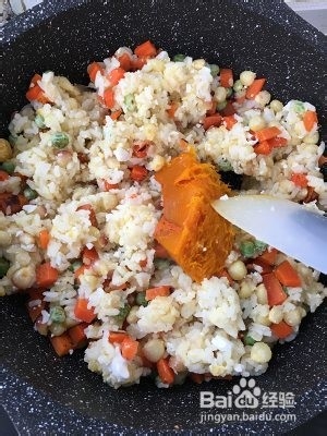 如何做南瓜咸鸭蛋炒饭