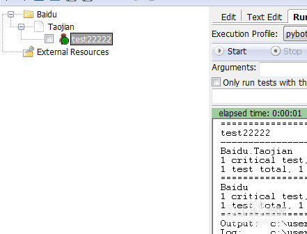 robotframework怎么搜索测试用例