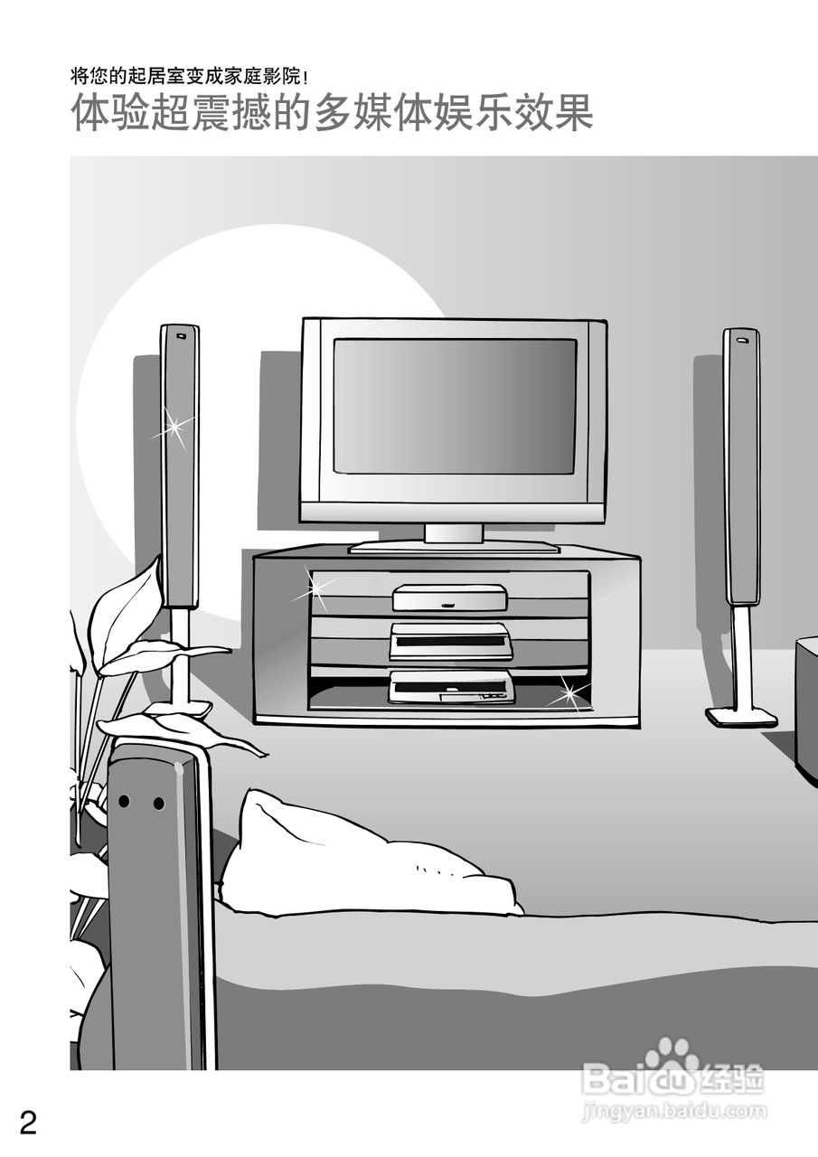 松下TC-32LX600D型液晶宽屏电视说明书:[1]