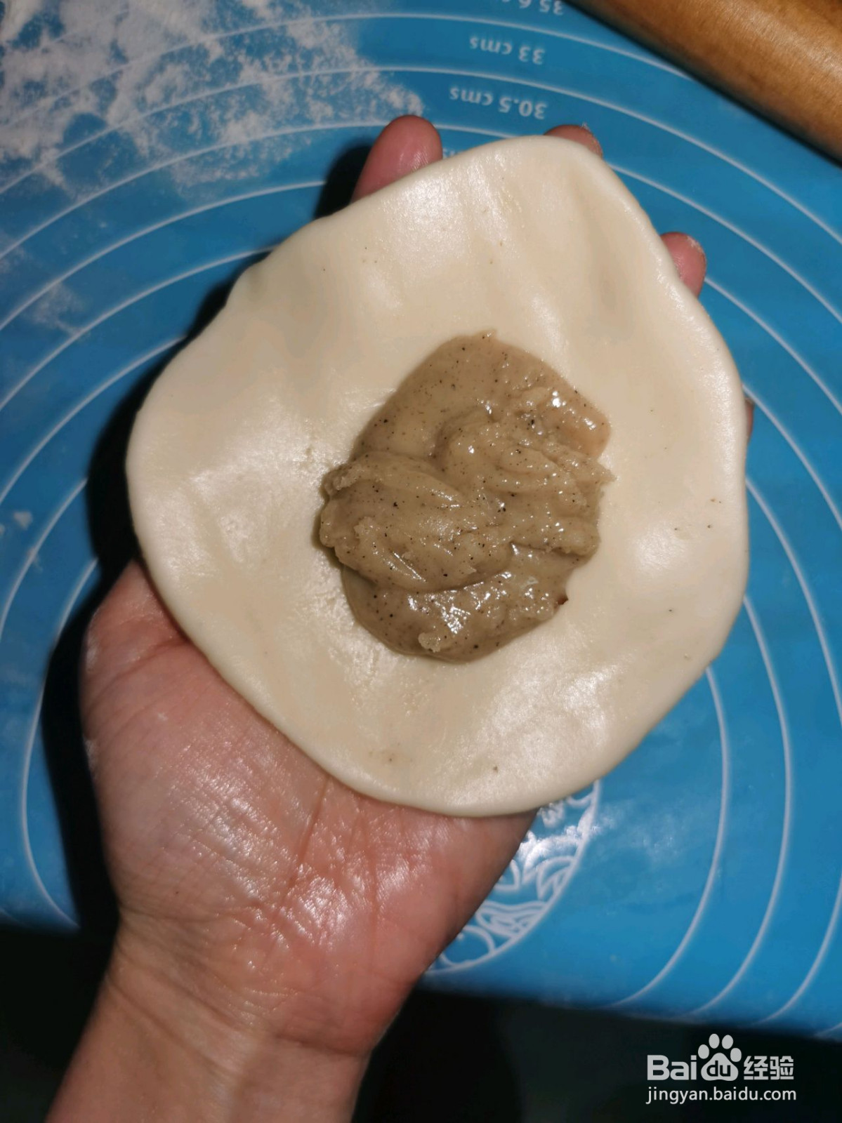 肥胖版熟葱葱油饼的做法