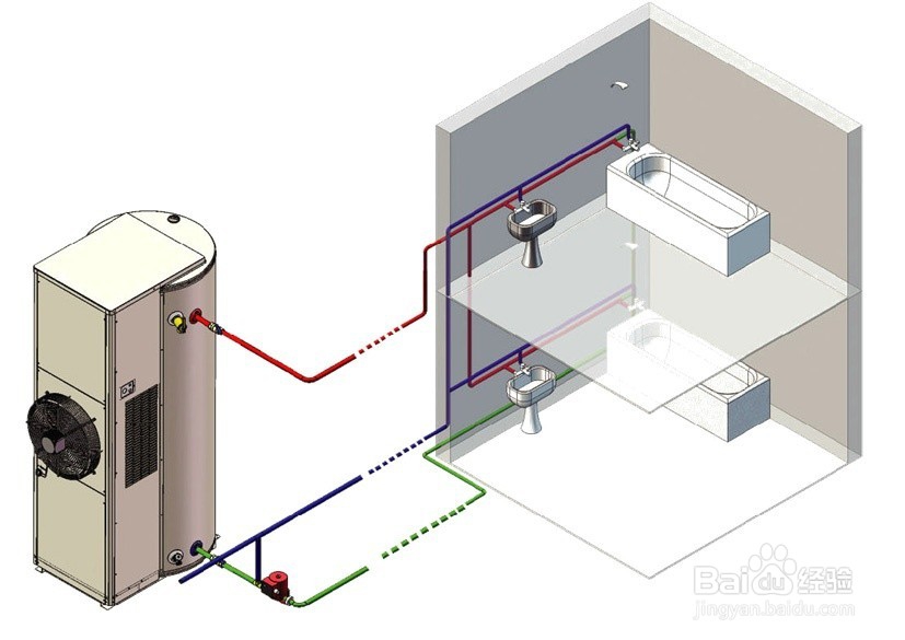 格力空气能面板设置