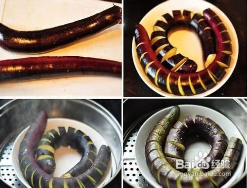 无油版蟠龙茄子家常做法图解