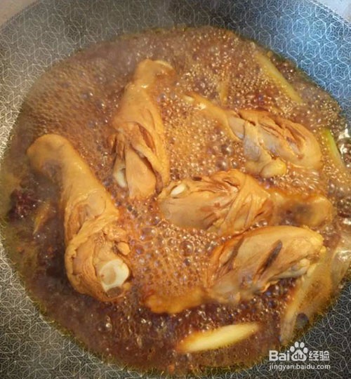 红焖鸡腿的家庭做法