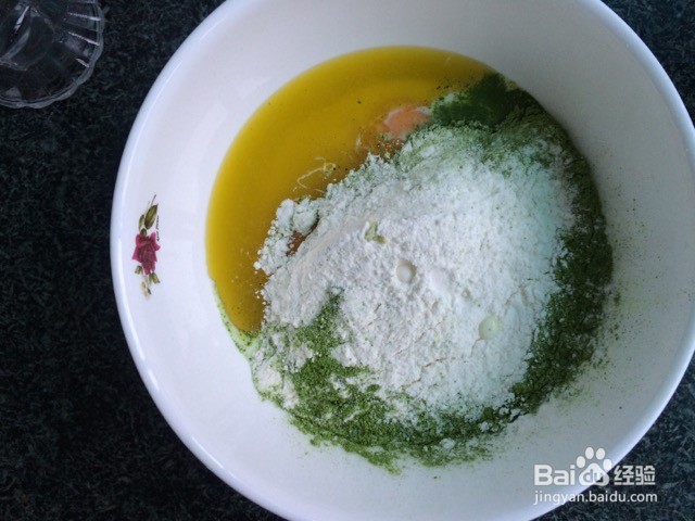 抹茶戚风的做法